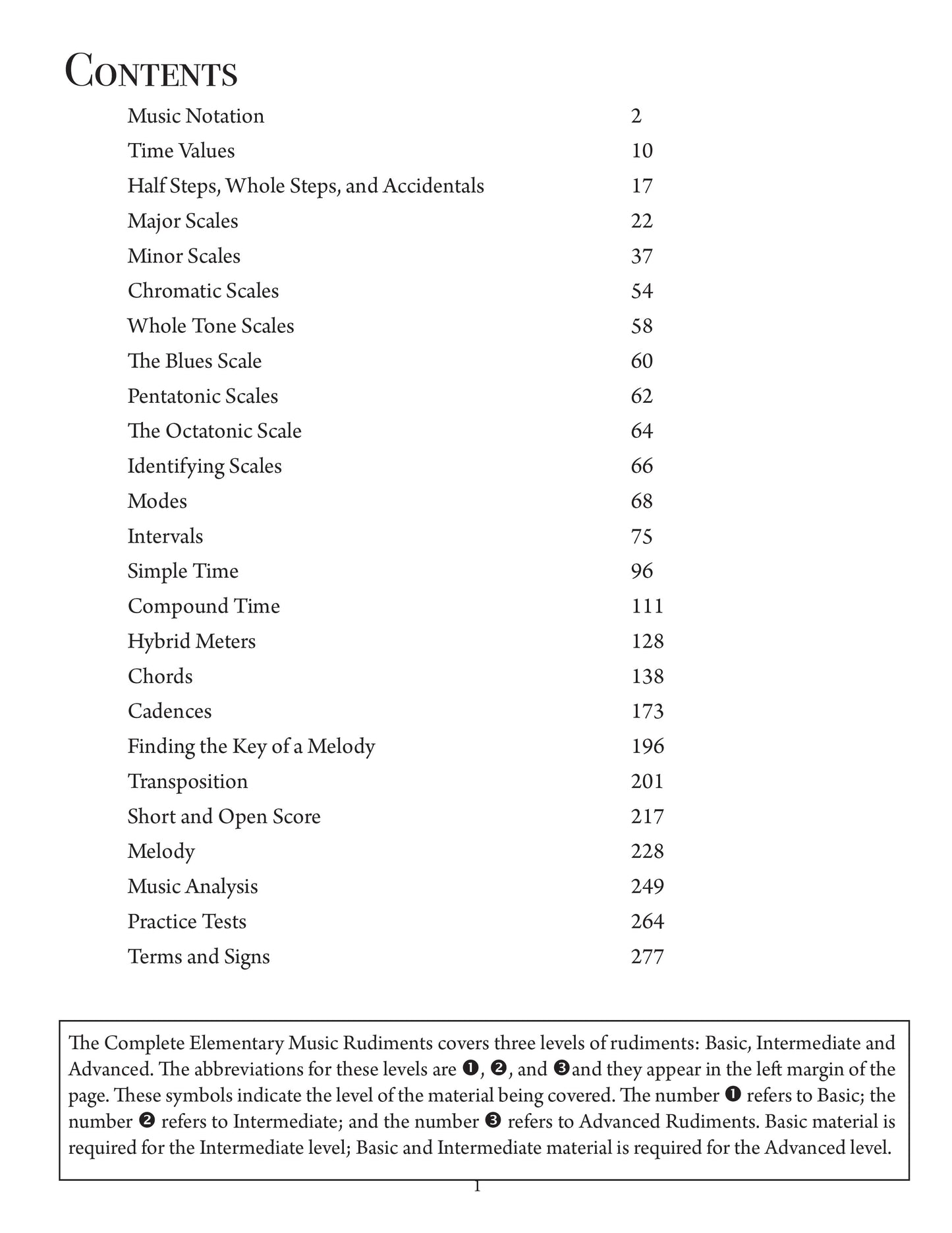 The Complete Elementary Music Rudiments