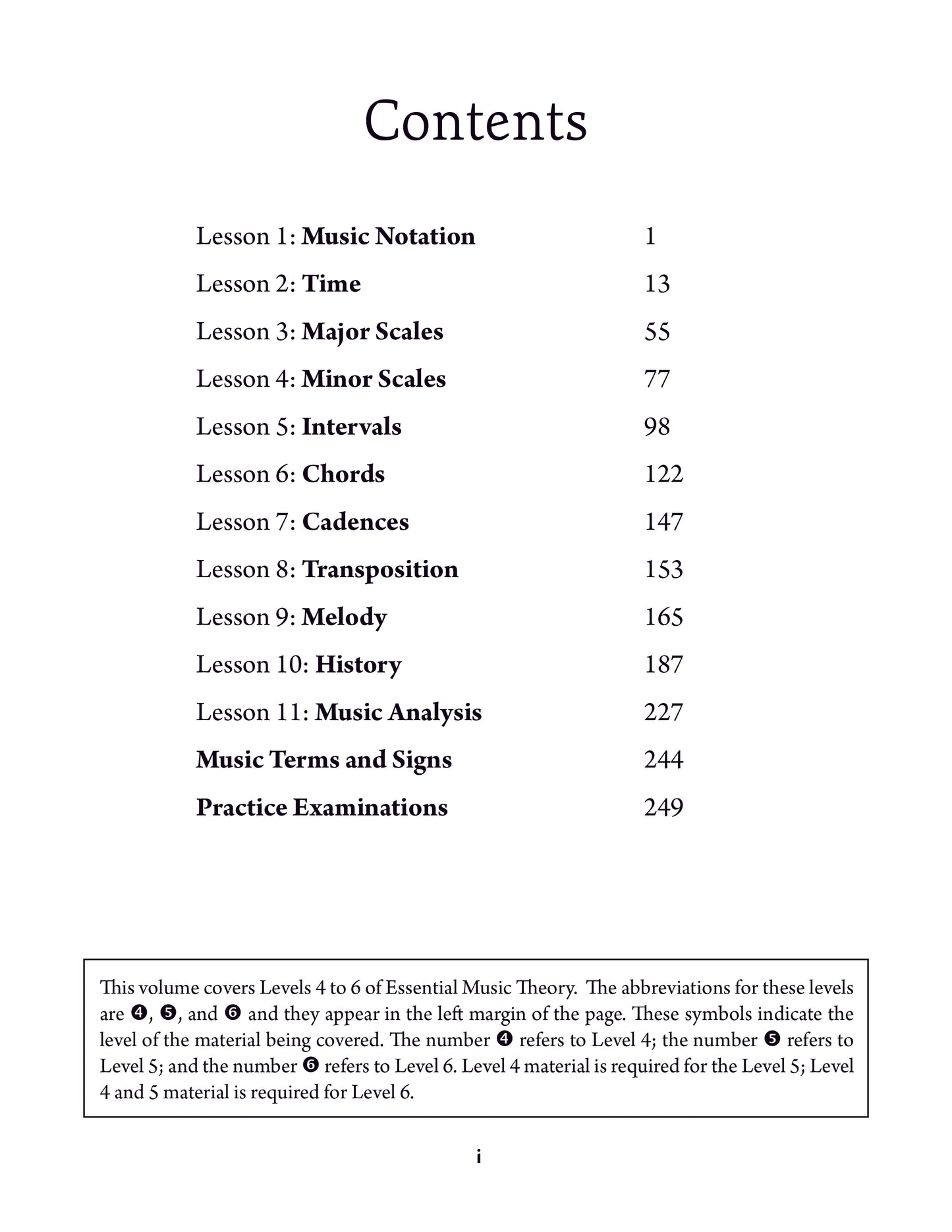 Essential Music Theory Levels 4-6