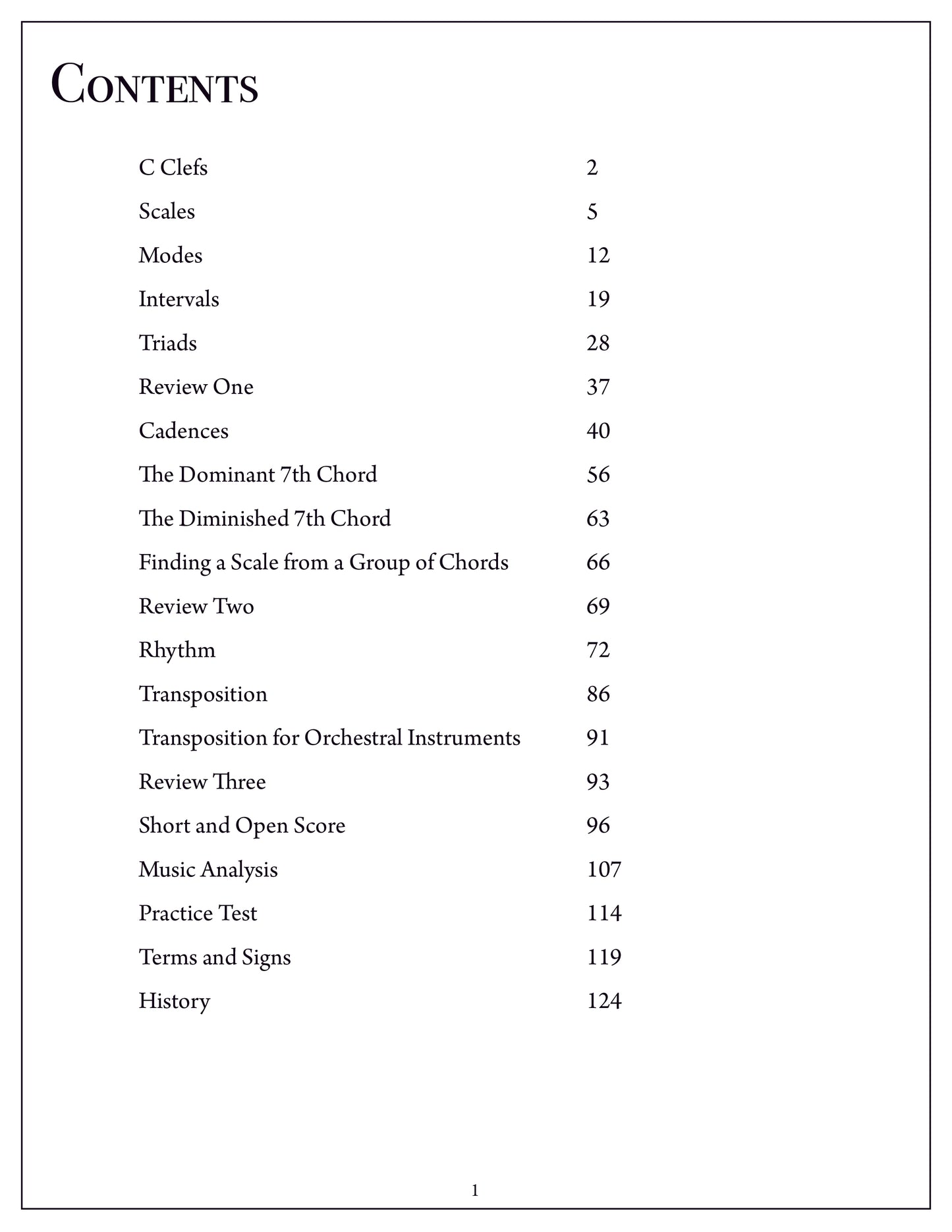 Elementary Music Rudiments Advanced