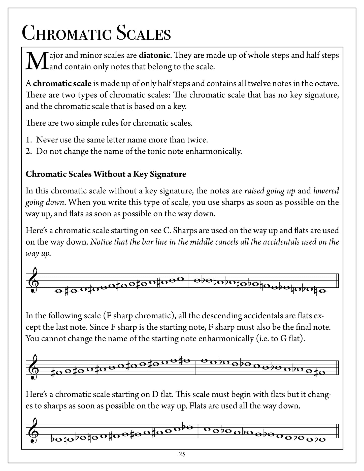 Elementary Music Rudiments Intermediate